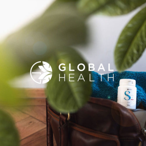 Nahrungsergänzungsmittel Branding Grafikdesign Sangoshop Produktfotografie